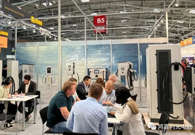 走出中国，亮相世界！南宫体育app官网新能源闪耀欧洲智慧能源博览会(图5)